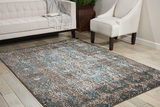 Nourison Sale Karma KRM04 Blue Rug