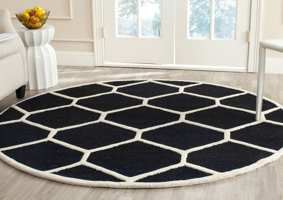 Safavieh Clearance Cambridge CAM144E Black Rug