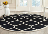 Safavieh Clearance Cambridge CAM144E Black Rug
