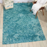 Nourison Sale Interlock ITL01 Marine Rug