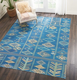 Nourison Clearance Madera MAD05 Denim Rug