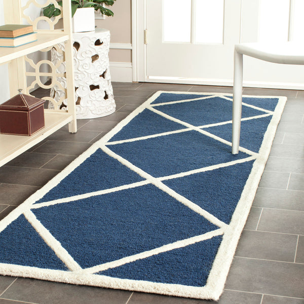 Safavieh Clearance Cambridge CAM136G Navy Rug