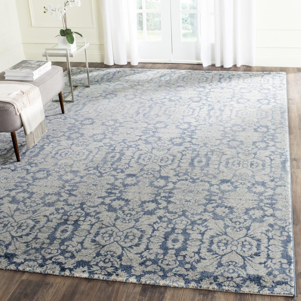 Safavieh Clearance Sophia SOF381C Blue Rug