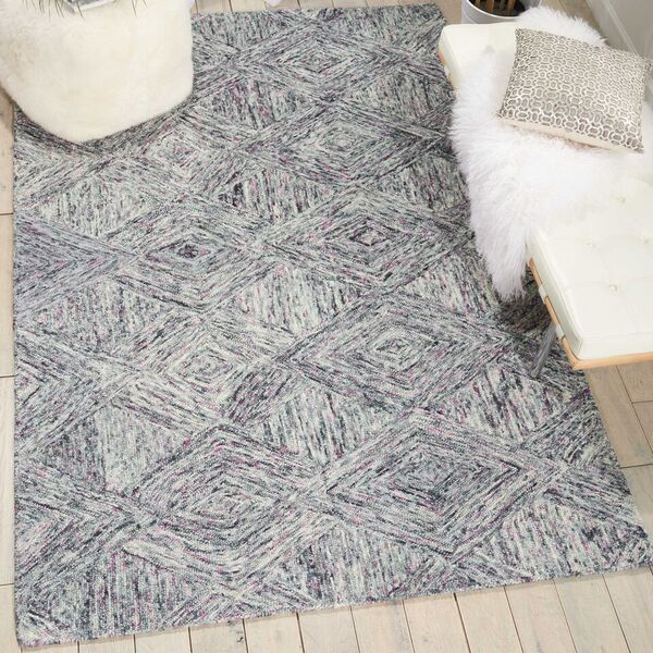 Nourison Sale Interlock ITL01 Heather Rug