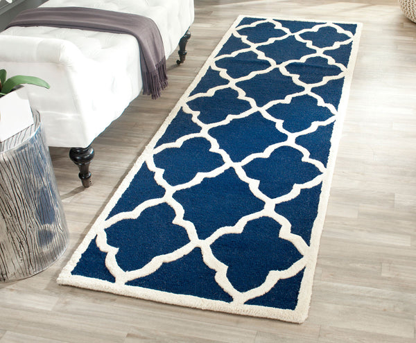 Safavieh Clearance Cambridge CAM312M Navy Rug
