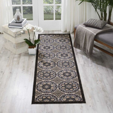 Nourison Clearance Caribbean CRB15 Ivory/Charcoal Rug