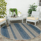 Safavieh Clearance Courtyard CY8464-36812 Navy Blue Rug