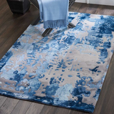 Nourison Prismatic PRS10 Blue Rug