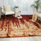 Nourison Clearance Rhapsody RH006 Gold Rug