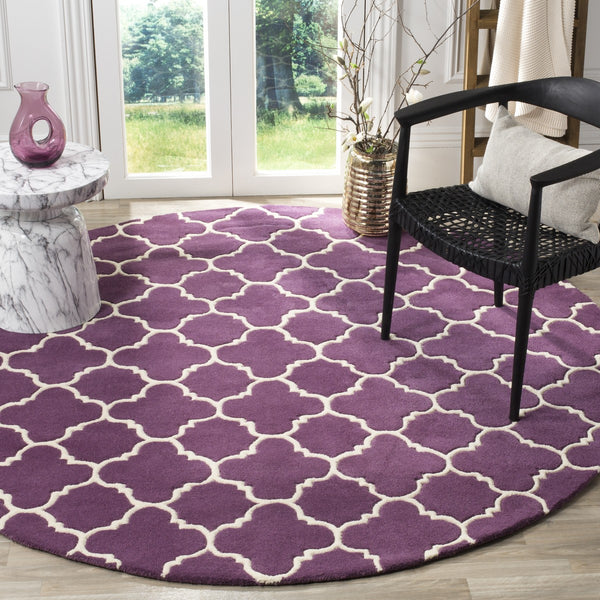 Safavieh Clearance Chatham CHT717F Purple Rug