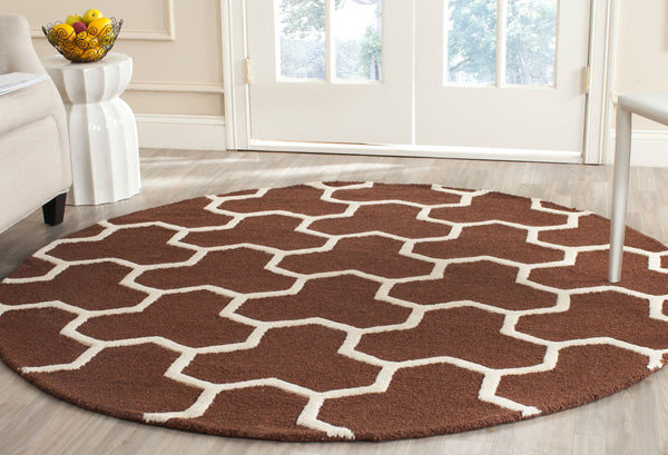 Safavieh Clearance Cambridge CAM146H Dark Brown Rug