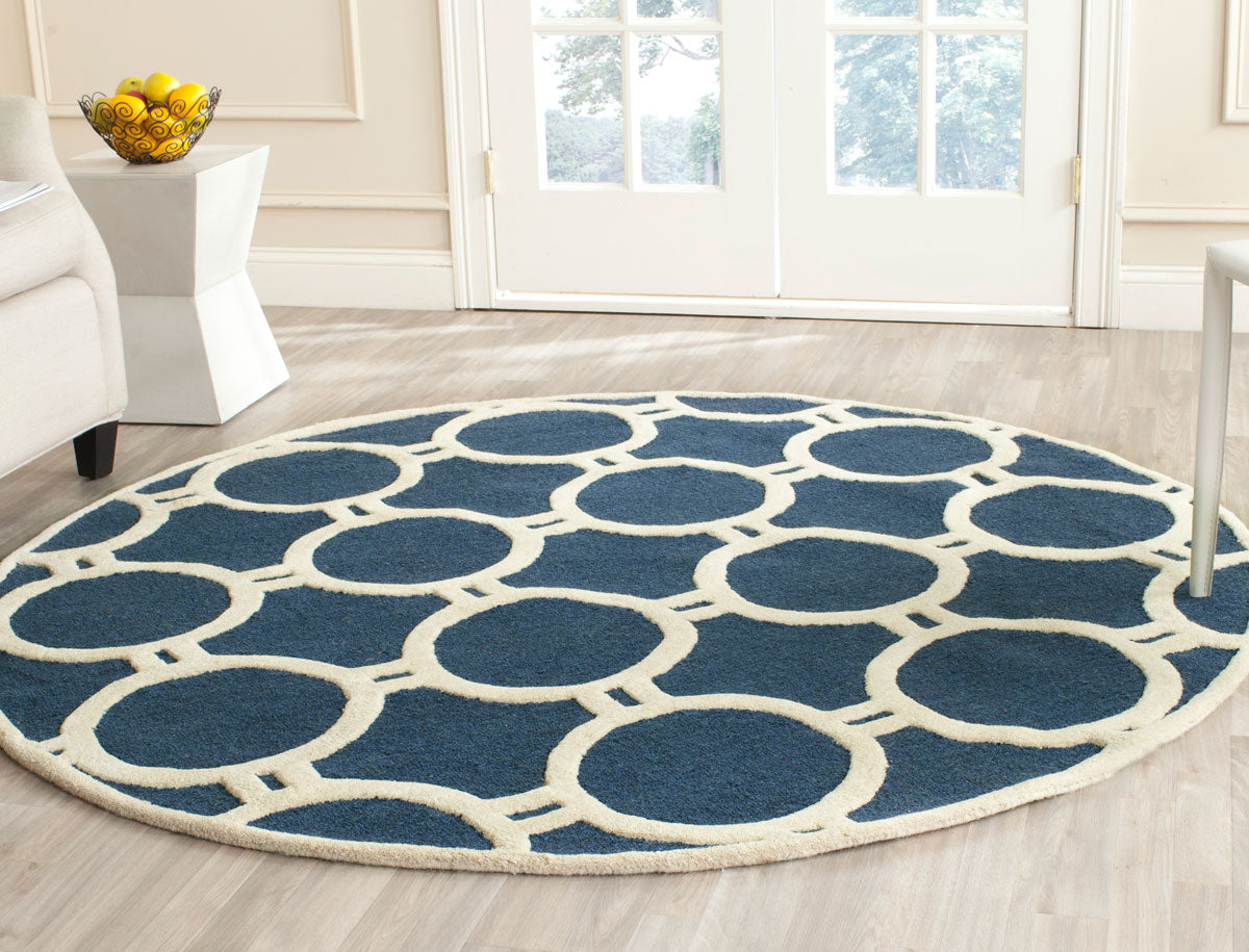 Safavieh Clearance Cambridge CAM145G Navy Blue Rug