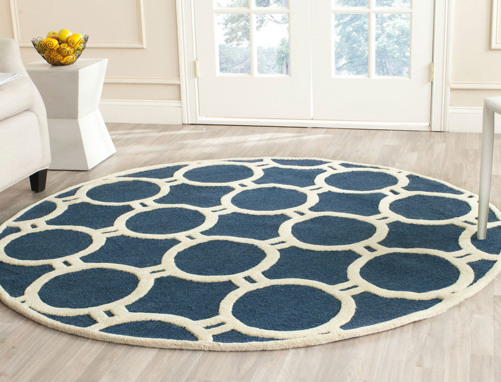 Safavieh Clearance Cambridge CAM145G Navy Blue Rug