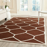 Safavieh Clearance Cambridge CAM144H Dark Brown Rug