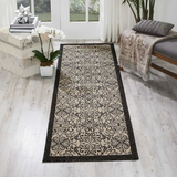 Nourison Clearance Caribbean CRB12 Ivory/Charcoal Rug