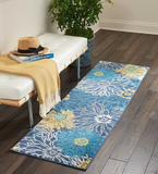 Nourison Sale Passion PSN17 Blue Rug