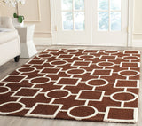 Safavieh Clearance Cambridge CAM143H Dark Brown Rug