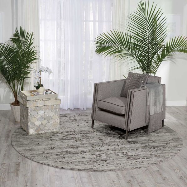 Nourison Clearance Twilight TWI01 Silver Rug
