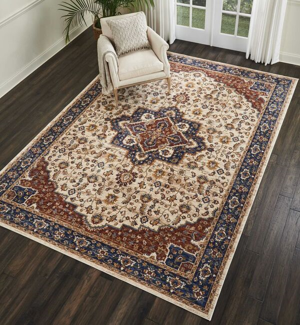 Nourison Clearance Lagos LAG01 Cream Rug