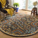 Safavieh Clearance Heritage HG409A Charcoal Multi Rug