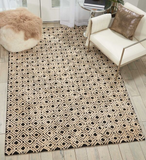 Nourison Clearance Deco Mod DEC02 Black /Beige Rug
