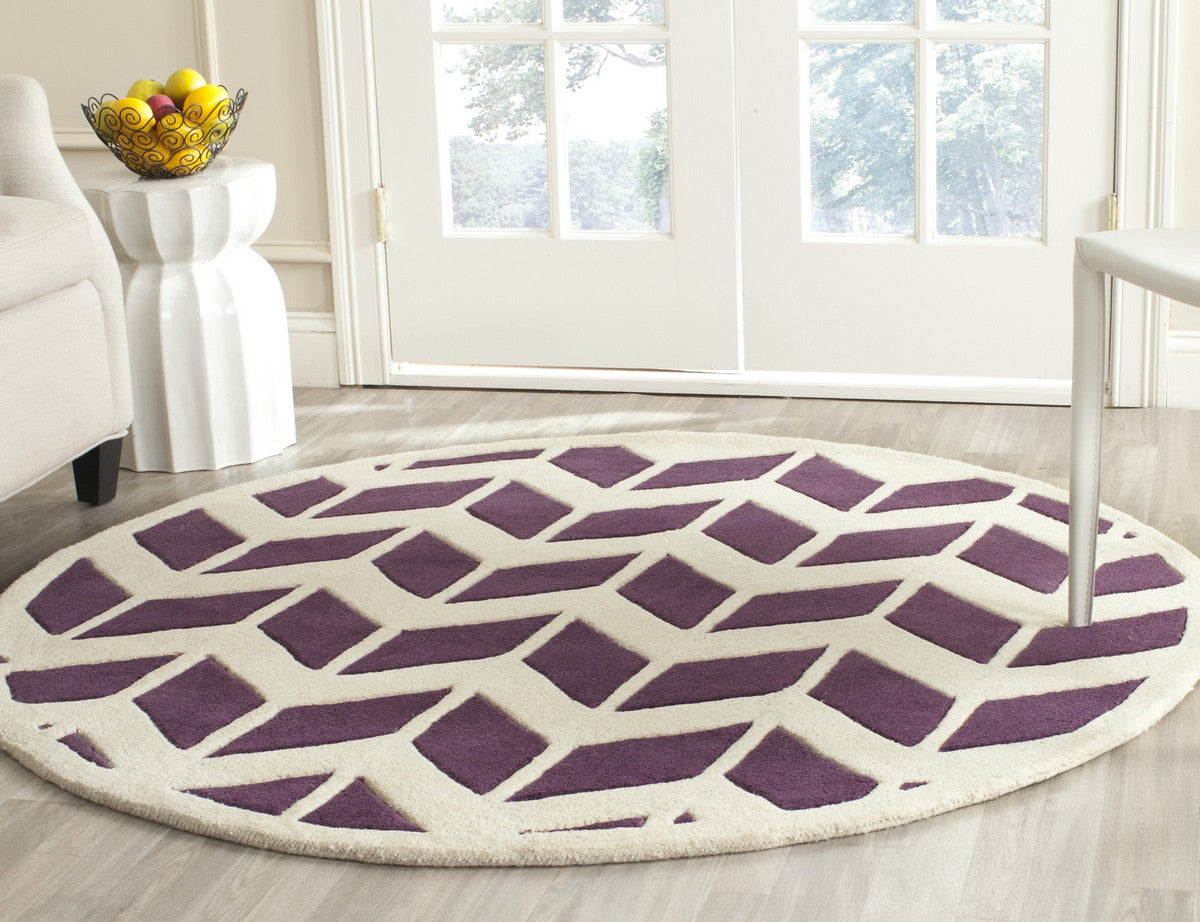 Safavieh Clearance Chatham CHT746F Purple Rug