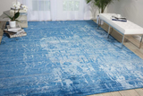 Nourison Clearance Silken Shadow SHA10 Ocean Rug