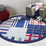 Safavieh Clearance Safavieh Kids SFK318A Navy Rug