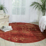 Nourison Sale Somerset ST74 Flame Rug