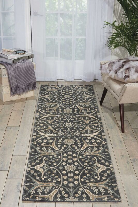 Nourison Clearance Luminance LUM08 Graphite Rug