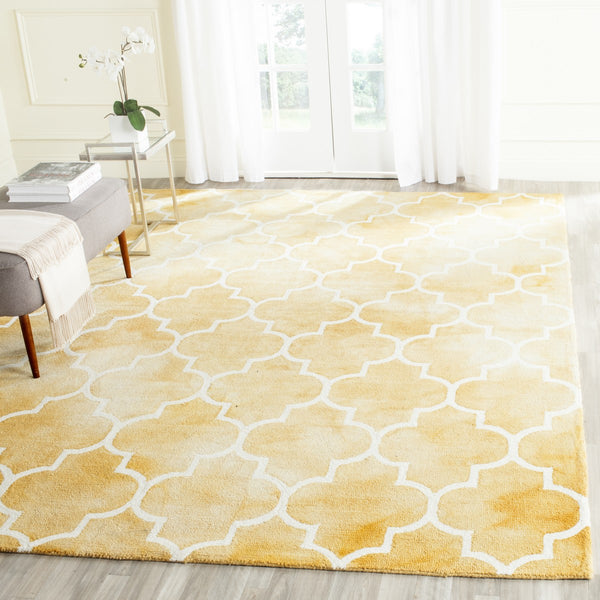 Safavieh Clearance Dip Dye DDY535H Gold Rug