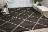 Nourison Clearance Brisbane BRI03 Charcoal Rug