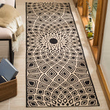 Safavieh Clearance Courtyard CY6616-25621 Black Rug