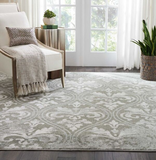 Nourison Clearance Euphoria EUP06 Grey Rug