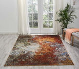 Nourison Chroma CRM03 Ember Glow Rug