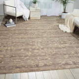 Nourison Clearance Silk Elements SKE22 Taupe Rug