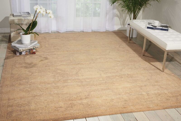 Nourison Clearance Silken Allure SLK12 Sand Rug