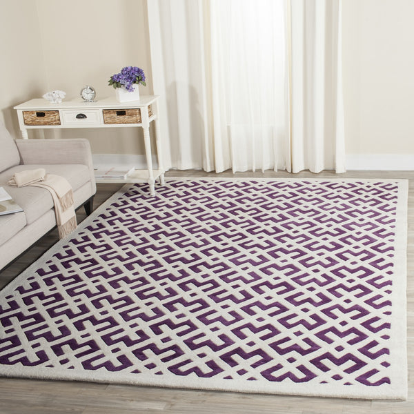 Safavieh Clearance Chatham CHT719F Purple Rug