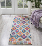 Nourison Clearance Passion PSN02 Teal Rug