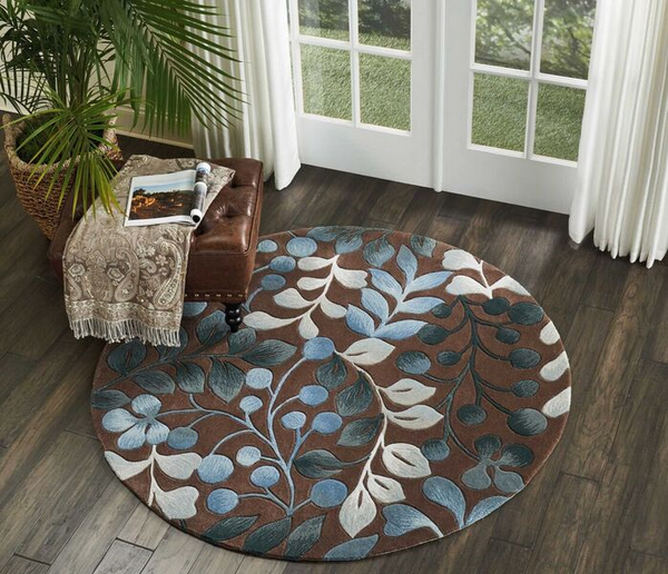Nourison Sale Contour CON02 Mocha Rug