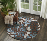 Nourison Sale Contour CON02 Mocha Rug