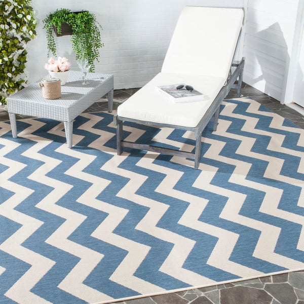 Safavieh Clearance Courtyard CY6244-243 Blue Rug