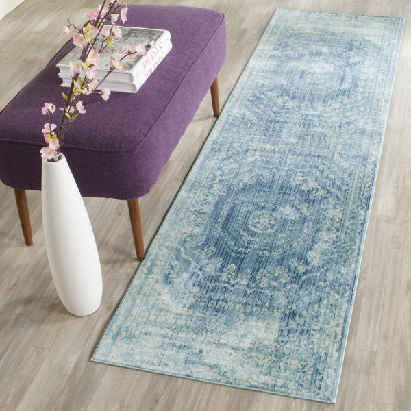 Safavieh Clearance Valencia VAL205R Blue Multi Rug