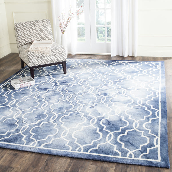 Safavieh Clearance Dip Dye DDY539N Navy Blue Rug