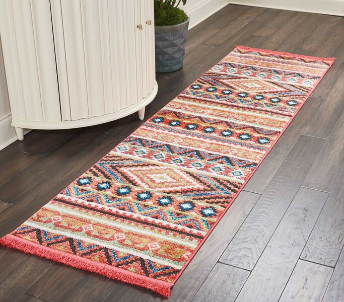 Nourison Clearance Navajo NAV04 Orange Rug