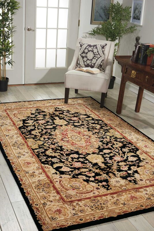 Nourison Nourison 2000 2028 Black Rug