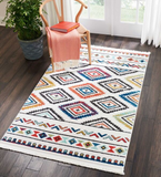 Nourison Clearance Navajo NAV06 White Rug
