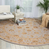 Nourison Clearance Heritage Hall HE28 Light Blue Rug