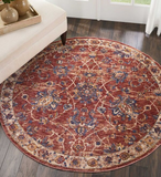 Nourison Clearance Lagos LAG02 Brick Rug