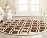 Safavieh Clearance Cambridge CAM132H Dark Brown Rug